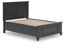 Load image into Gallery viewer, Lanolee Full Panel Storage Bed, Dresser, Mirror and Nightstand