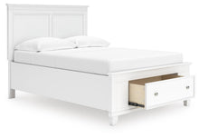 Load image into Gallery viewer, Fortman Full Panel Storage Bed, Dresser, Mirror and Nightstand