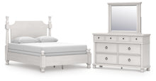 Load image into Gallery viewer, Rowlenstown Queen Poster Bed, Dresser and Mirror