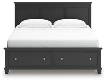 Load image into Gallery viewer, Lanolee King Panel Storage Bed, Dresser, Mirror and Nightstand