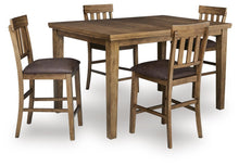 Load image into Gallery viewer, Urbinforte Counter Height Dining Table and 4 Barstools
