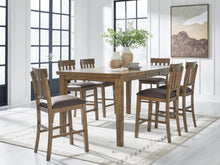 Load image into Gallery viewer, Urbinforte Counter Height Dining Table and 6 Barstools