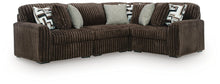Load image into Gallery viewer, Midnight-Madness 4-Piece Sectional
