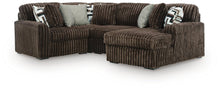 Load image into Gallery viewer, Midnight-Madness 4-Piece Sectional with Chaise