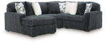 Load image into Gallery viewer, Midnight-Madness 4-Piece Sectional with Chaise