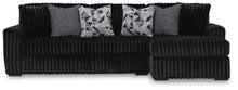Load image into Gallery viewer, Midnight-Madness 3-Piece Sectional with Chaise