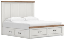 Load image into Gallery viewer, Savonport King Panel Storage Bed, Dresser, Mirror, Chest and Nightstand