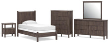 Load image into Gallery viewer, Cadmori Twin Panel Bed, Dresser, Mirror, Chest and Nightstand