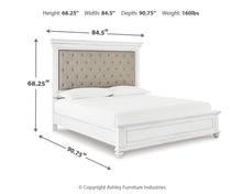 Load image into Gallery viewer, Kanwyn Queen Panel Bed, Dresser and Mirror