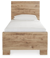 Load image into Gallery viewer, Hyanna Twin Panel Bed, Dresser, Mirror, Chest and Nightstand
