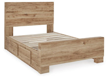 Load image into Gallery viewer, Hyanna Full Panel Bed with 1 Side Storage, Dresser, Mirror, Chest and Nightstand