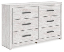 Load image into Gallery viewer, Cayboni Full Panel Bed with Mirrored Dresser