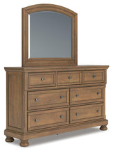 Load image into Gallery viewer, Vandenmore Queen Panel Bed with Mirrored Dresser and Nightstand