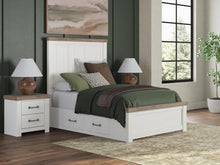 Load image into Gallery viewer, Savonport Full Panel Bed with Storage