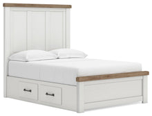 Load image into Gallery viewer, Savonport Full Panel Bed with Storage