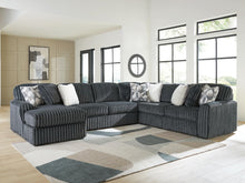 Load image into Gallery viewer, Midnight-Madness 4-Piece Sectional with Chaise