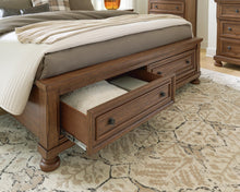 Load image into Gallery viewer, Zackaryn Queen Panel Storage Bed