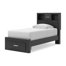 Load image into Gallery viewer, Stabotta Twin Bookcase Storage Bed