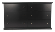 Load image into Gallery viewer, Maribel Six Drawer Dresser
