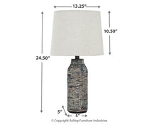 Load image into Gallery viewer, Mahima Paper Table Lamp (2/CN)
