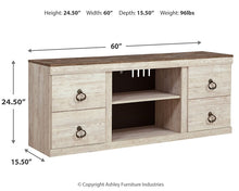 Load image into Gallery viewer, Willowton LG TV Stand w/Fireplace Option
