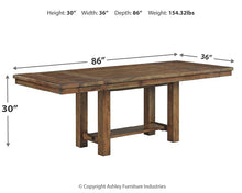 Load image into Gallery viewer, Moriville RECT Dining Room EXT Table

