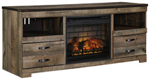 Load image into Gallery viewer, Trinell 63&quot; TV Stand with Electric Fireplace
