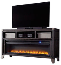 Load image into Gallery viewer, Todoe 65" TV Stand with Electric Fireplace
