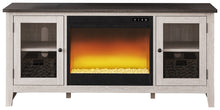 Load image into Gallery viewer, Dorrinson 60" TV Stand with Electric Fireplace
