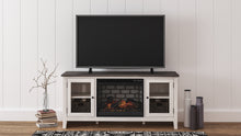 Load image into Gallery viewer, Dorrinson 60" TV Stand with Electric Fireplace
