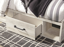 Load image into Gallery viewer, Cambeck King Panel Bed with 2 Storage Drawers with Mirrored Dresser, Chest and Nightstand
