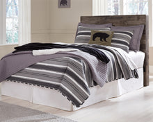 Load image into Gallery viewer, Derekson Full Panel Headboard Bed with Mirrored Dresser
