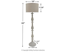 Load image into Gallery viewer, Bernadate Poly Floor Lamp (1/CN)
