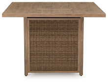 Load image into Gallery viewer, Walton Bridge Square Bar Table w/Fire Pit
