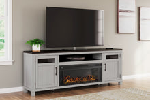 Load image into Gallery viewer, Darborn 88" TV Stand with Electric Fireplace
