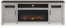 Load image into Gallery viewer, Darborn 88" TV Stand with Electric Fireplace
