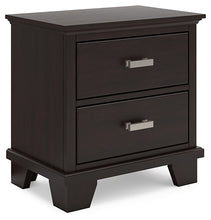 Load image into Gallery viewer, Covetown Queen Panel Bed with Mirrored Dresser, Chest and 2 Nightstands
