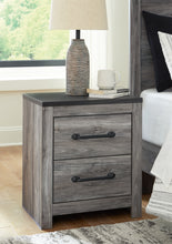 Load image into Gallery viewer, Bronyan King Panel Bed with Mirrored Dresser and Nightstand
