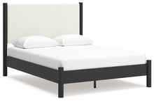 Load image into Gallery viewer, Cadmori  Upholstered Panel Bed
