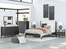 Load image into Gallery viewer, Cadmori  Upholstered Panel Bed
