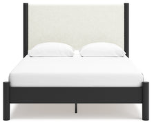 Load image into Gallery viewer, Cadmori Queen Upholstered Panel Bed
