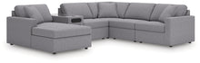 Load image into Gallery viewer, Modmax 6-Piece Sectional with Audio System and Chaise
