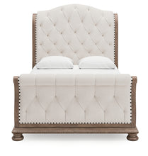 Load image into Gallery viewer, Ardenfield  Upholstered Sleigh Bed
