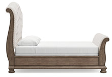Load image into Gallery viewer, Ardenfield  Upholstered Sleigh Bed
