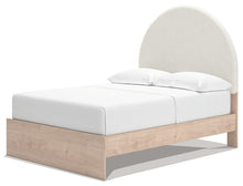 Load image into Gallery viewer, Arloster Full Upholstered Panel Bed with Storage
