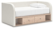 Load image into Gallery viewer, Arloster Twin Upholstered Day Bed with Storage
