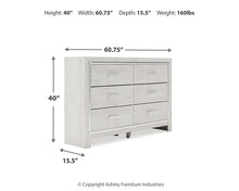 Load image into Gallery viewer, Altyra Six Drawer Dresser
