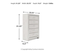 Load image into Gallery viewer, Altyra Five Drawer Chest
