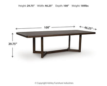 Load image into Gallery viewer, Dilenno RECT Dining Room EXT Table
