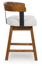 Load image into Gallery viewer, Ralene UPH Swivel Barstool (2/CN)
